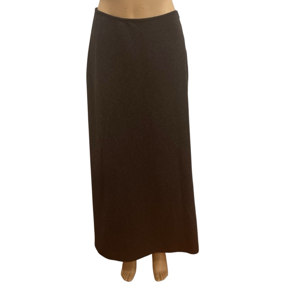 Ralph Lauren Vintage Wool Midi Skirt Gray women’s Size 4 Classic w bonus gift